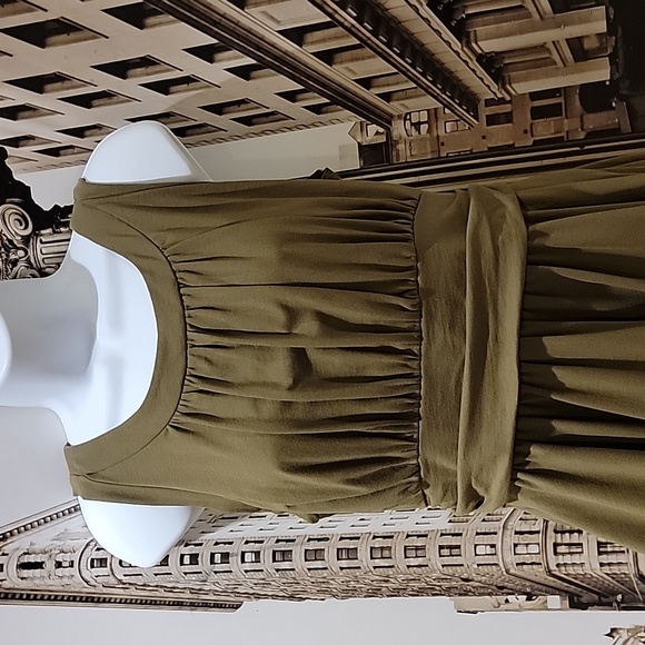 Belle Poque Women's Dress Size Large Green - Picture 3 of 6